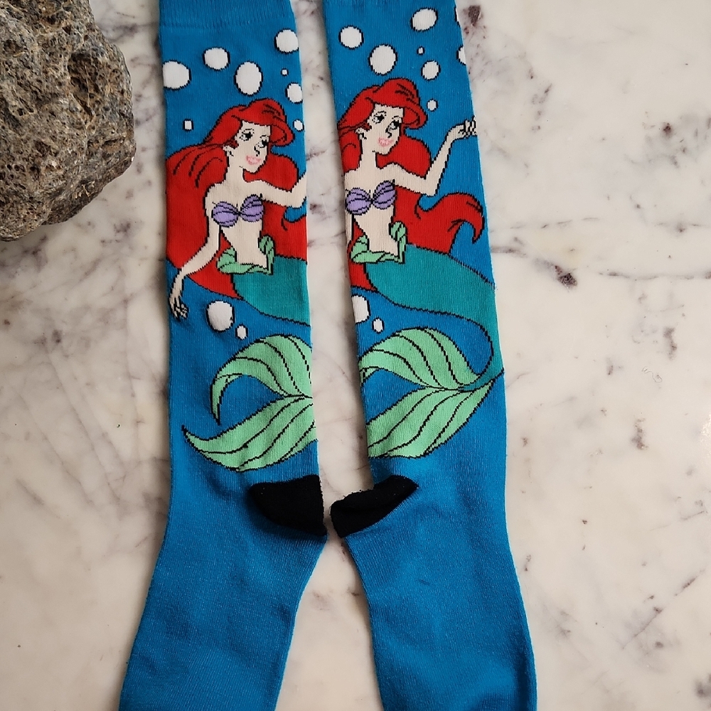 Disney Blue Ariel Socks Unisex